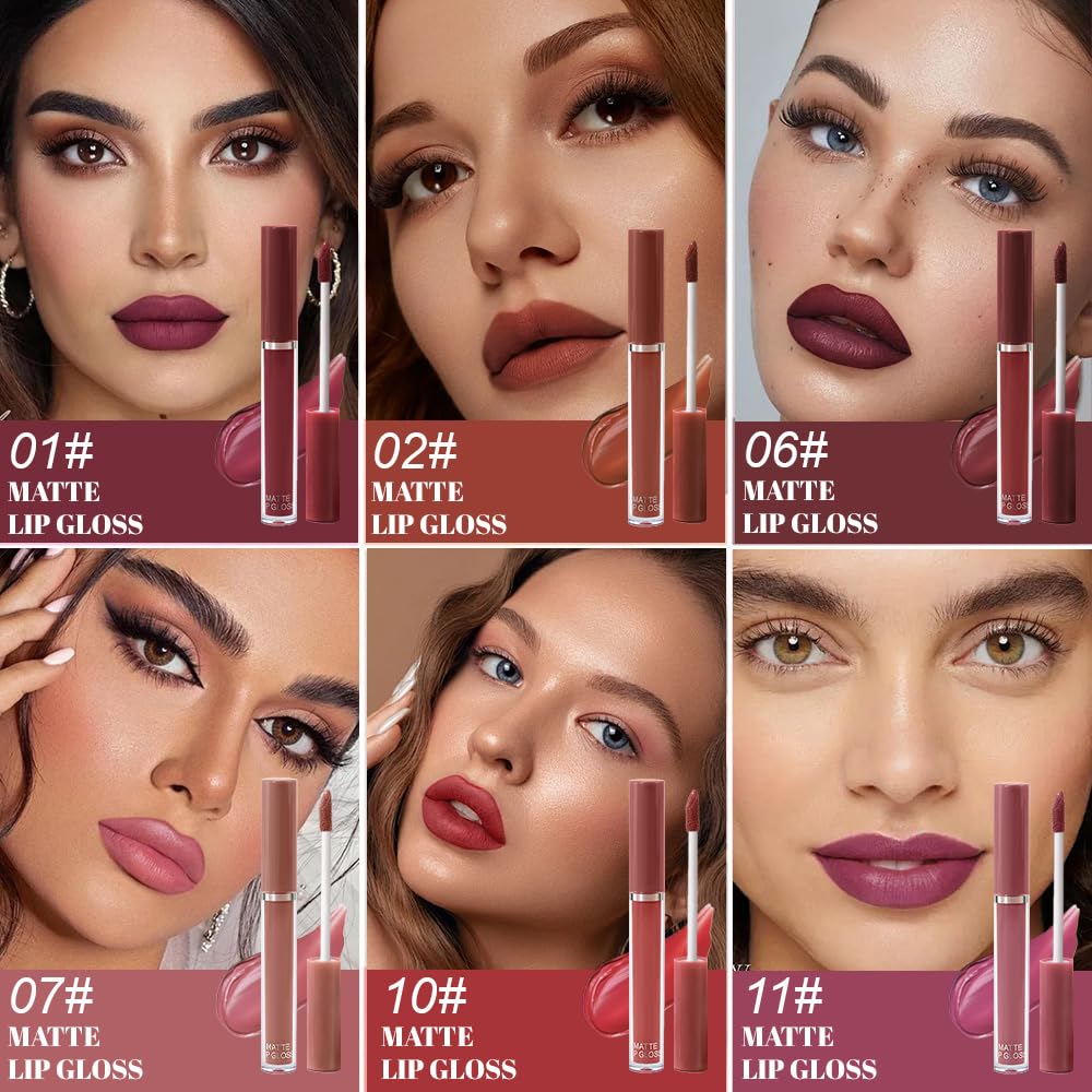 evpct labial liquido 11 tonos mate: once tonos mate para diario y ocasiones