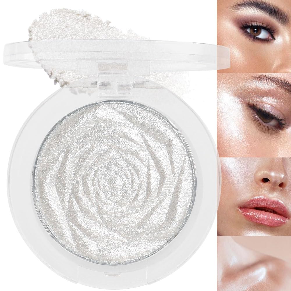 evpct paleta iluminador plateado perla, realza el rostro.