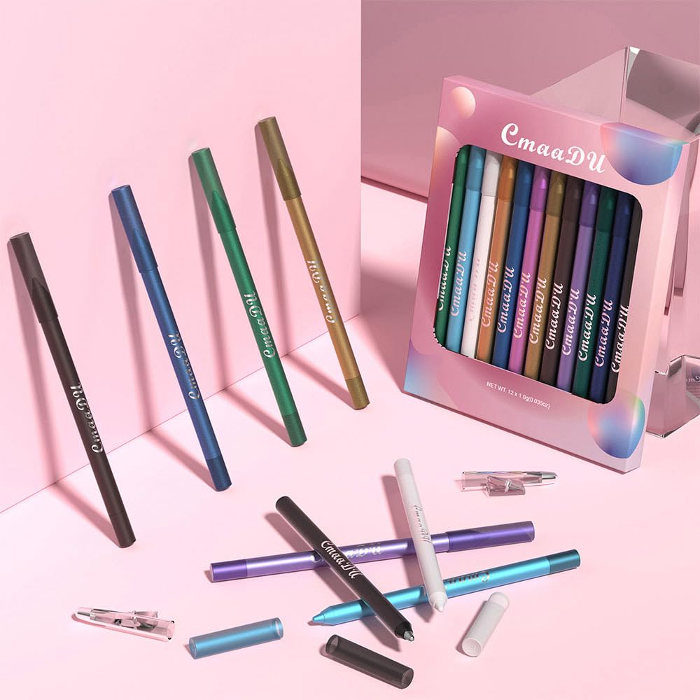 evpct set delineadores gel paquete regalo, ideal para sorpresa o auto-regalo.