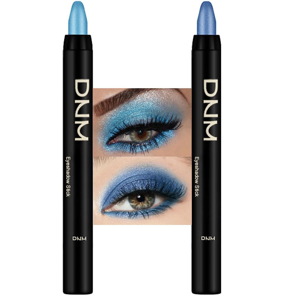evpct sombra crema en azul deslumbrante para un acabado intenso y luminoso