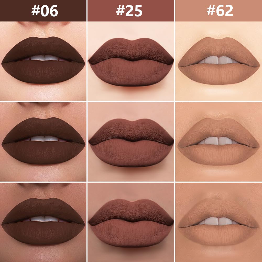 evpct tinte labial líquido chocolate nude color duradero
