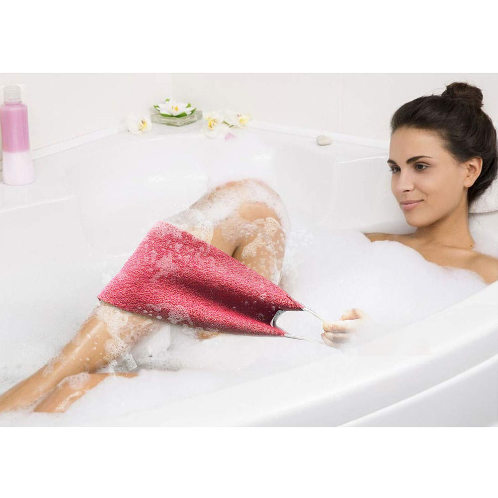 Evridwear exfoliante de espalda genera espuma densa al ducharte.