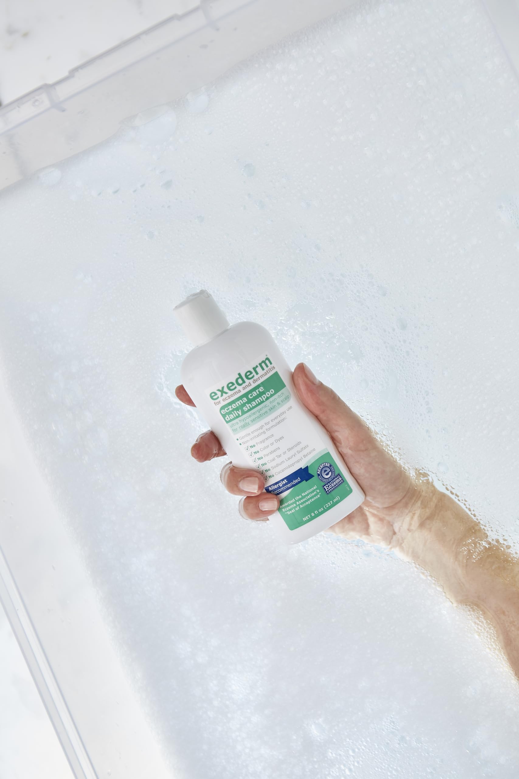 Exederm Champú para cuero cabelludo calmado y menos irritación