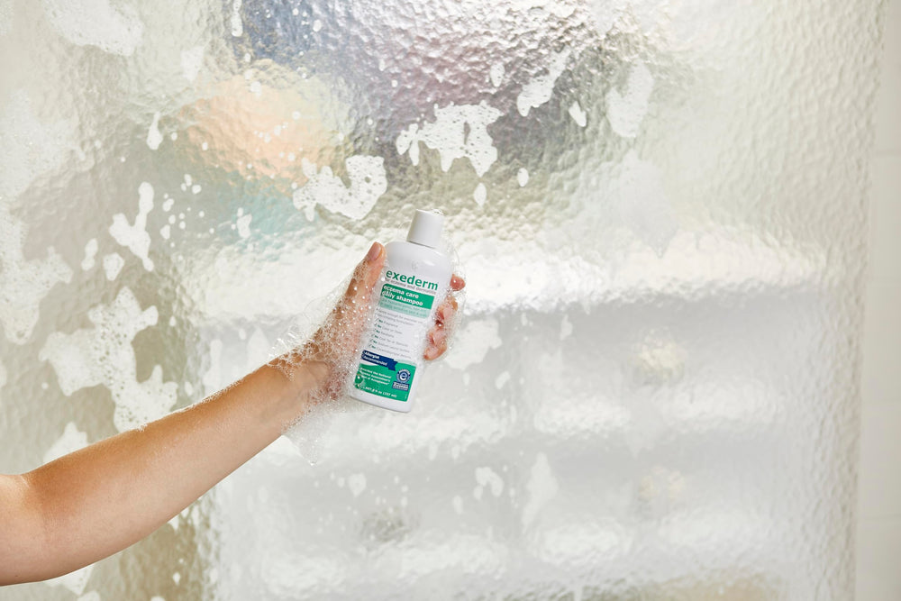 Exederm Champú limpieza suave diaria para cabello seco