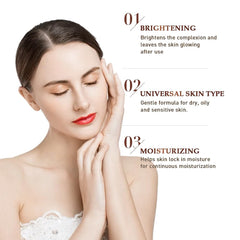Exfoliante de Arroz Negro y Blanco, aplica en rostro para hidratación ligera.