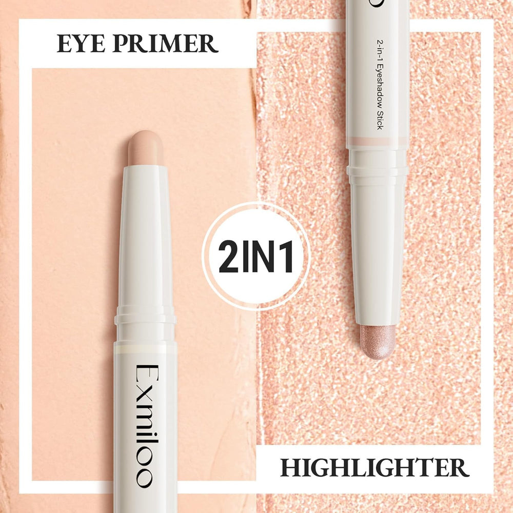 Regalo ideal: Exmiloo sombra en barra para maquillaje práctico