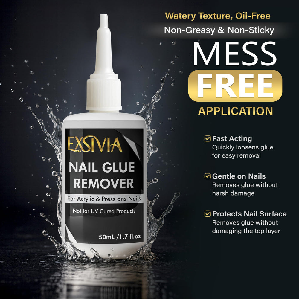 EXSIVIA fórmula suave para uñas y cutículas, cuida la superficie.