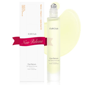 EyeClub serum-ojos-retinol: suaviza líneas finas y revitaliza el contorno.