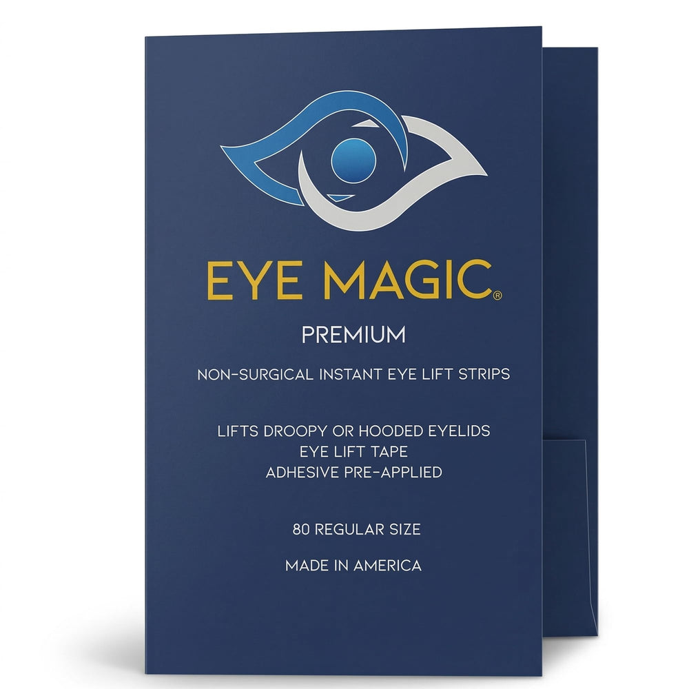 Eye Magic tiras elevadoras de 80 unidades para levantar párpados rápida y discretamente