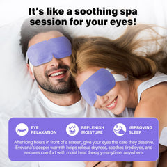 eyevana mascarilla ocular suave lavanda para comodidad diaria