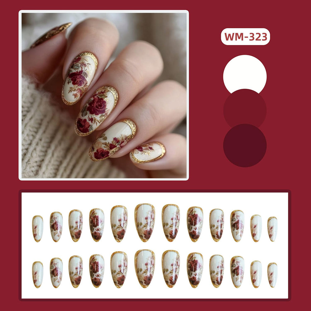 Uñas postizas EYZOTSF con 24 piezas y 12 tallas