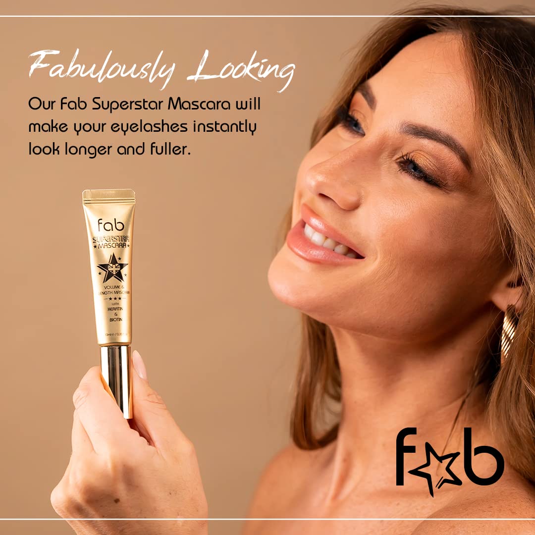 Fab Brows Fab Superstar Mascara: alarga y define pestañas para un look moderno
