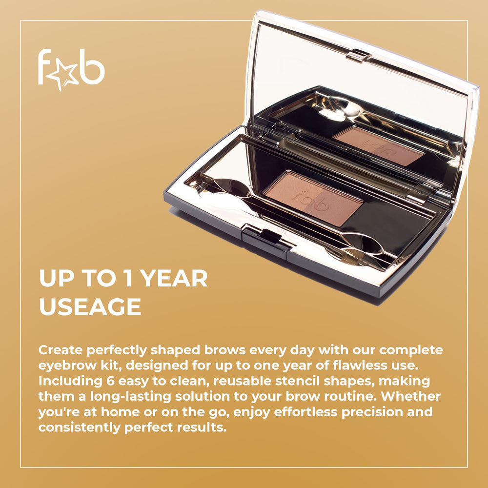 Fijación resistente al agua Fab Brows para todo el día