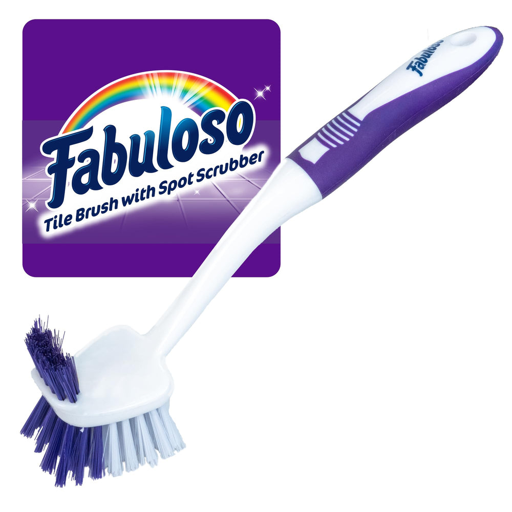 Cepillo Fabuloso para azulejos de 11 pulgadas, alcance extra para azulejos y paredes.
