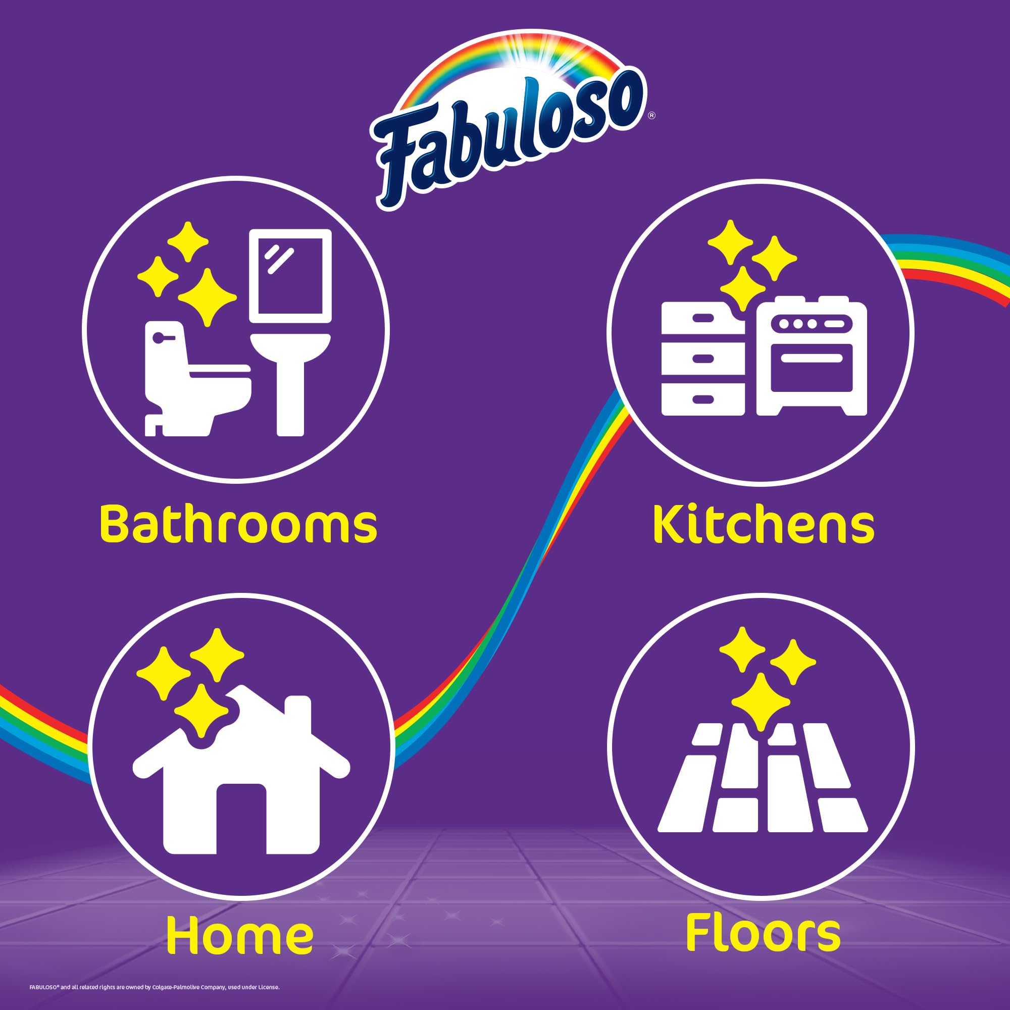 Cepillo Fabuloso uso diario, facilita la limpieza rápida.