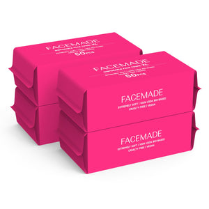 FACEMADE: toallas faciales ultra gruesas para limpieza suave y eficaz