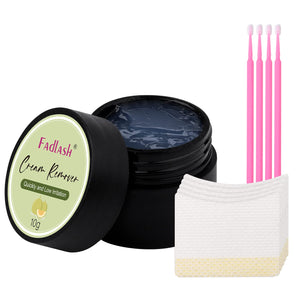 FADLASH crema quita pestanas 10 g para retirada segura de extensiones