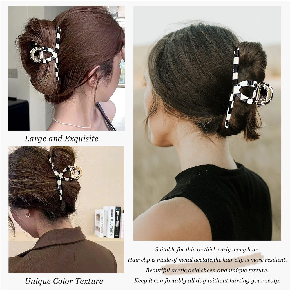 FAELBATY pinza para cabello, diseño de bucle elegante para uso diario.