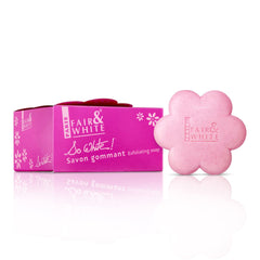 Fair & White So White barra exfoliante para piel suave.