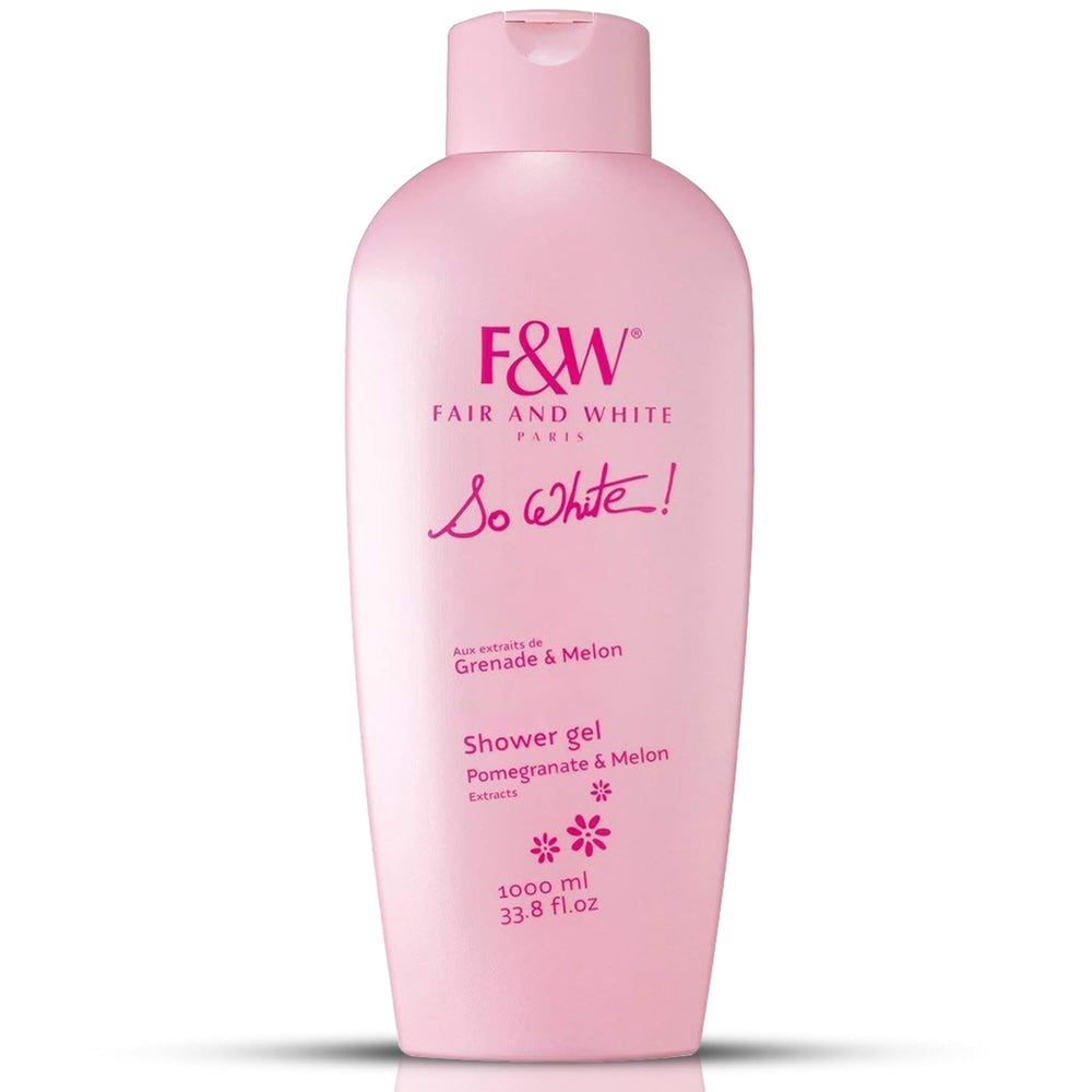 FAIR & WHITE So White, presentacion-frontal, envase de 1000 ml para uso diario.