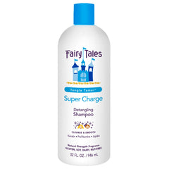 Fairy Tales Tangle Tamer frente de la botella, desenredo suave para peinado diario