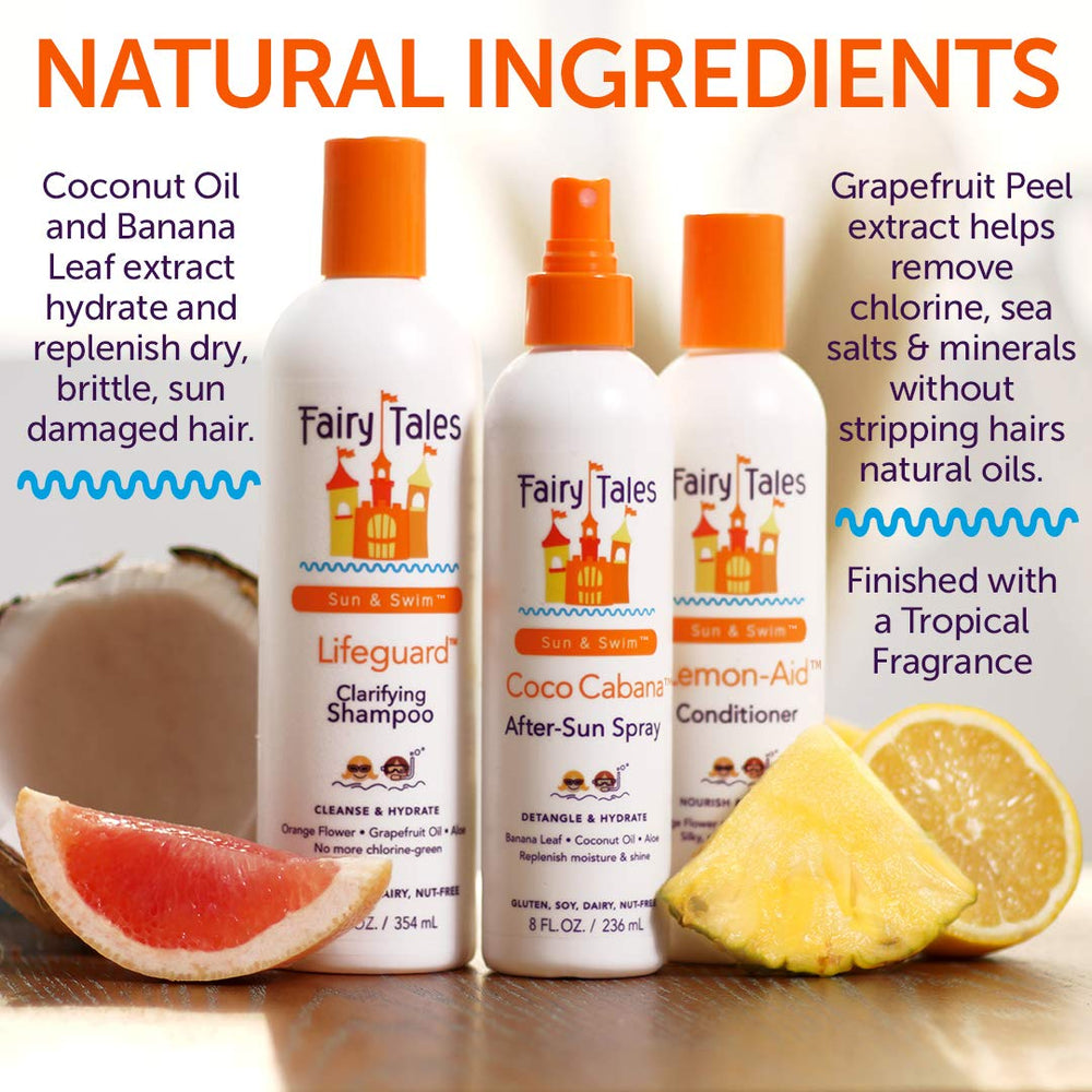 Fairy Tales experiencia-verano para cabello sano tras piscina y playa.