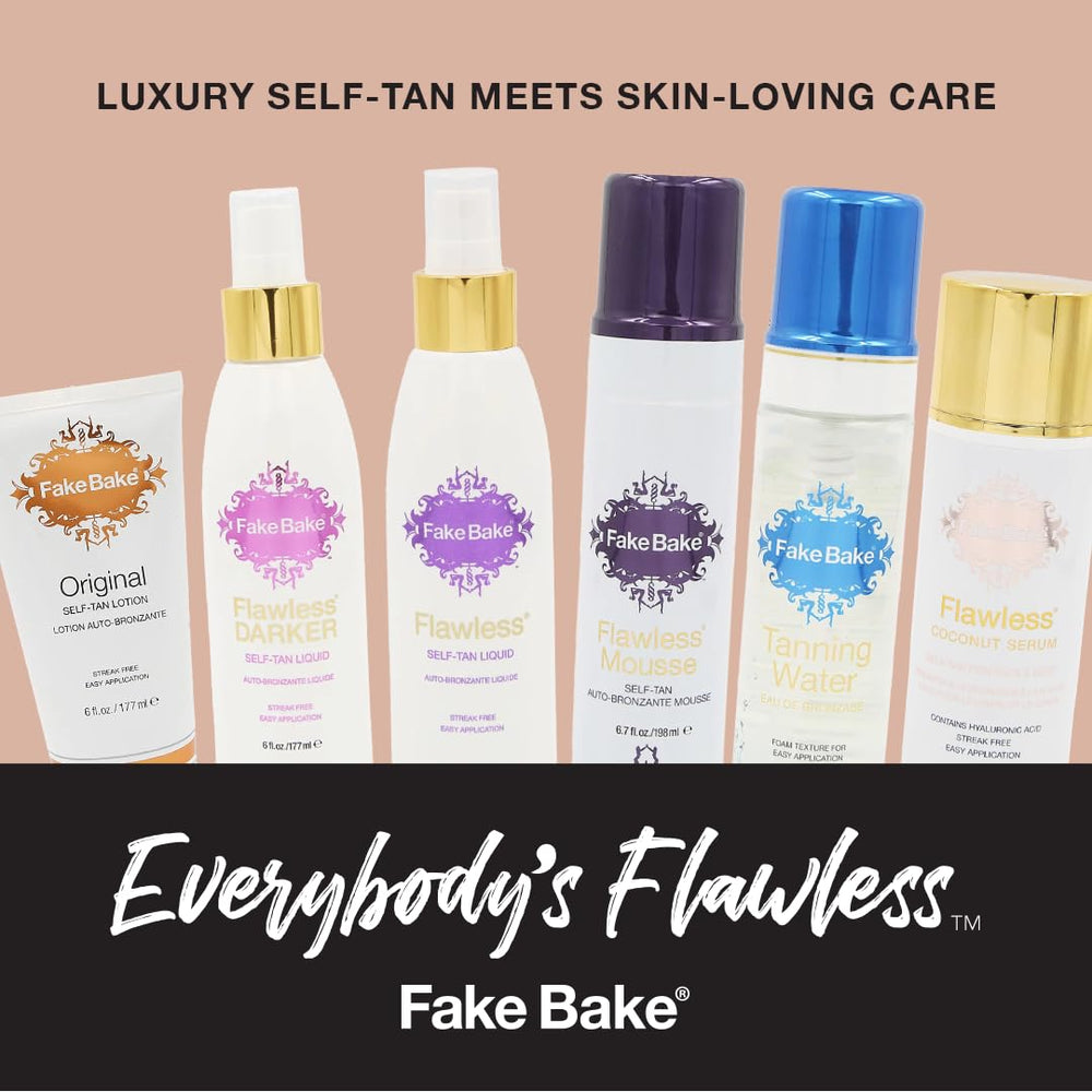 Fake Bake Flawless secado rápido en 4-6 horas.