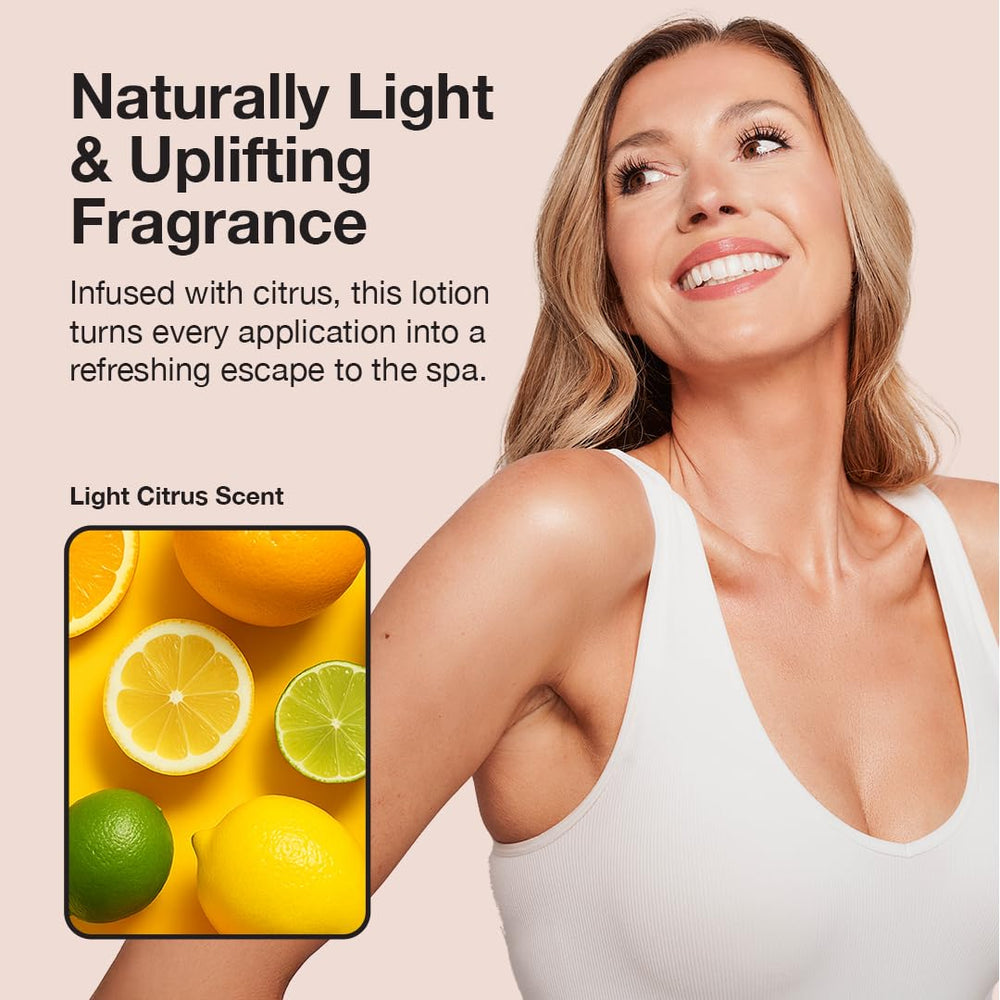 Desarrollo nocturno para un tono uniforme con Fake Bake Loción Autobronceadora Original.