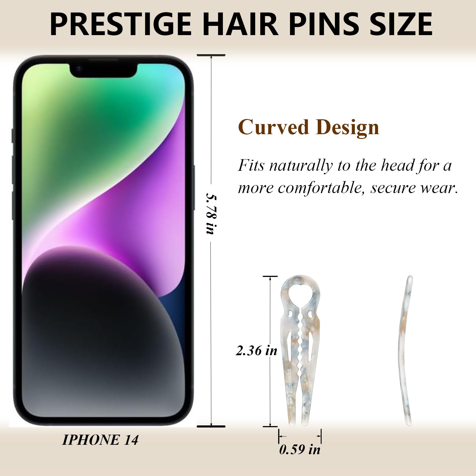 Fallinlocks pin doble enganche: sujeción segura sin deslizamientos.