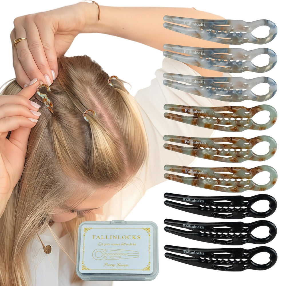 Fallinlocks pin pequeno curvo: ajuste cómodo y discreto para el día.