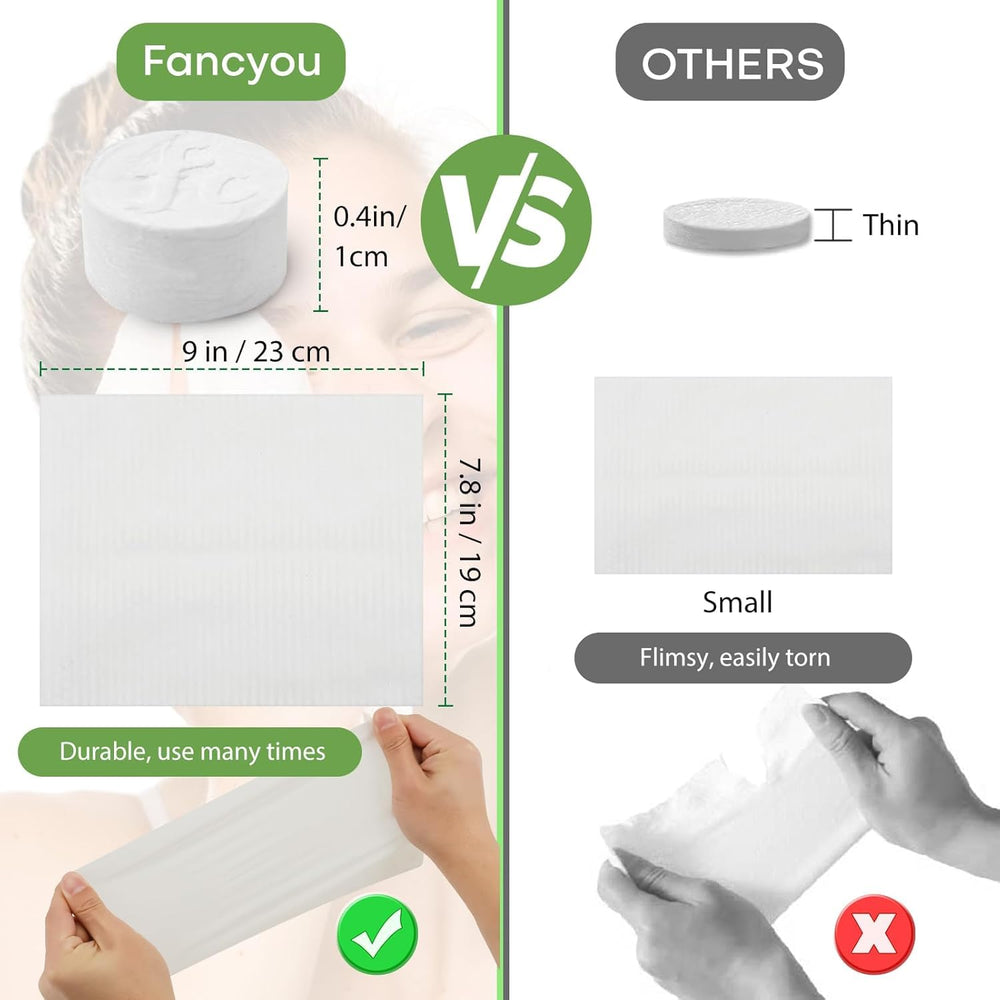 Toalla desmaquillante Fancyou, alta absorbencia para maquillaje.