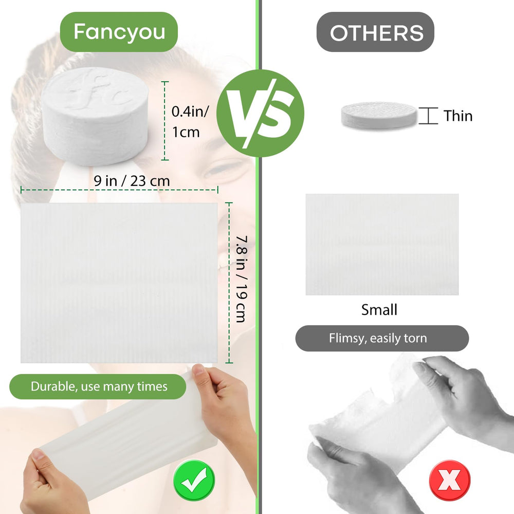 Fancyou toallas portátiles para viaje, ligeras y fáciles de llevar