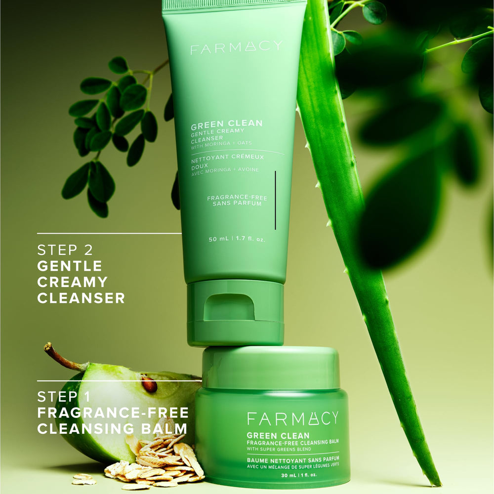 Farmacy Bálsamo desmaquillante, textura cremosa para desmaquillar de forma eficaz.
