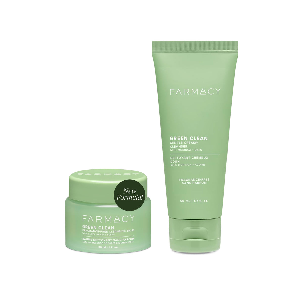 Farmacy Doble Limpieza Suave: bálsamo desmaquillante en frasco que disuelve maquillaje y SPF.