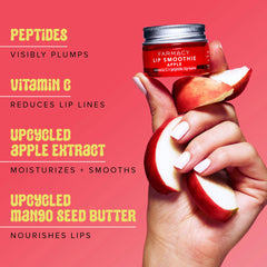 Farmacy bálsamo con manteca de karité y vitamina C suaviza labios.