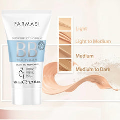 FARMASi BB Cream con SPF 15 protege la piel durante el día.
