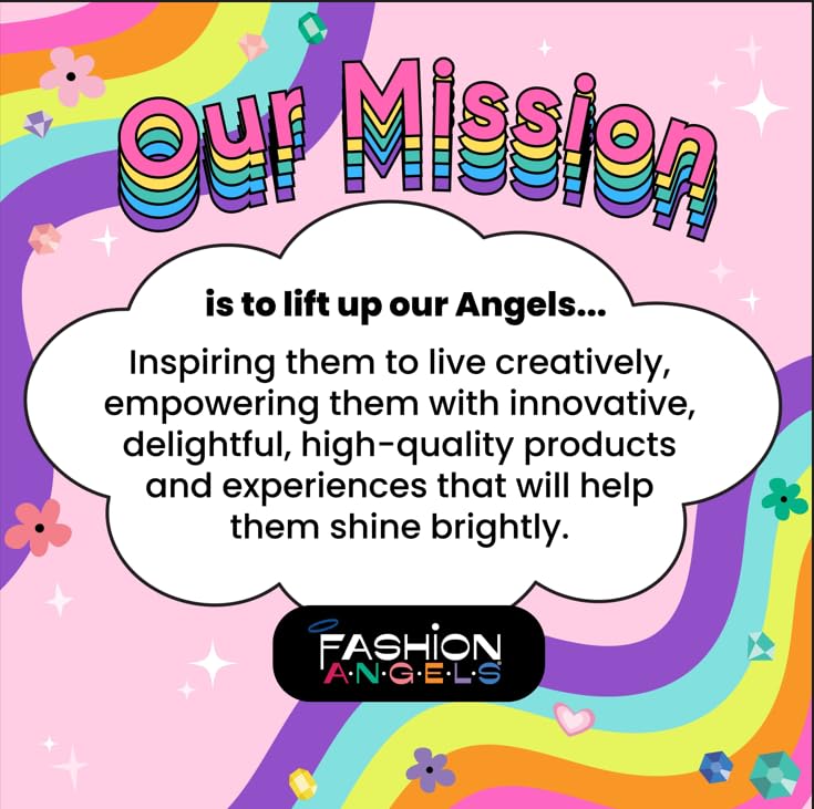 Fashion Angels Sparkle Tats: caja con instrucciones para empezar a crear enseguida