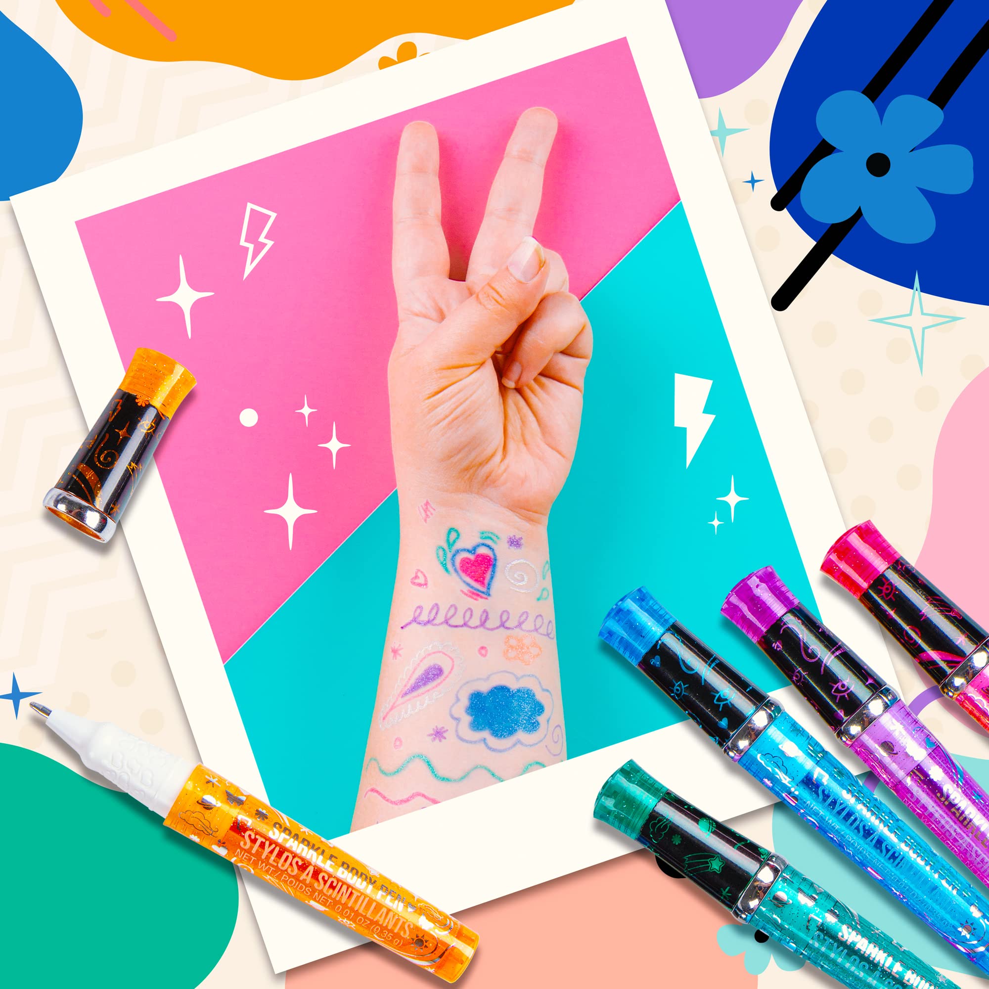 Fashion Angels Sparkle Tats: perfecto para disfraces y cosplay sin complicaciones