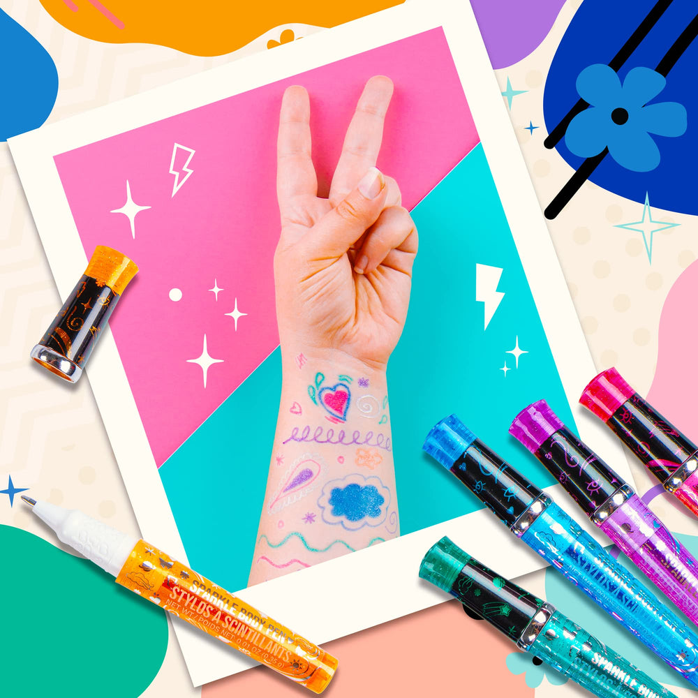 Fashion Angels Sparkle Tats: perfecto para disfraces y cosplay sin complicaciones