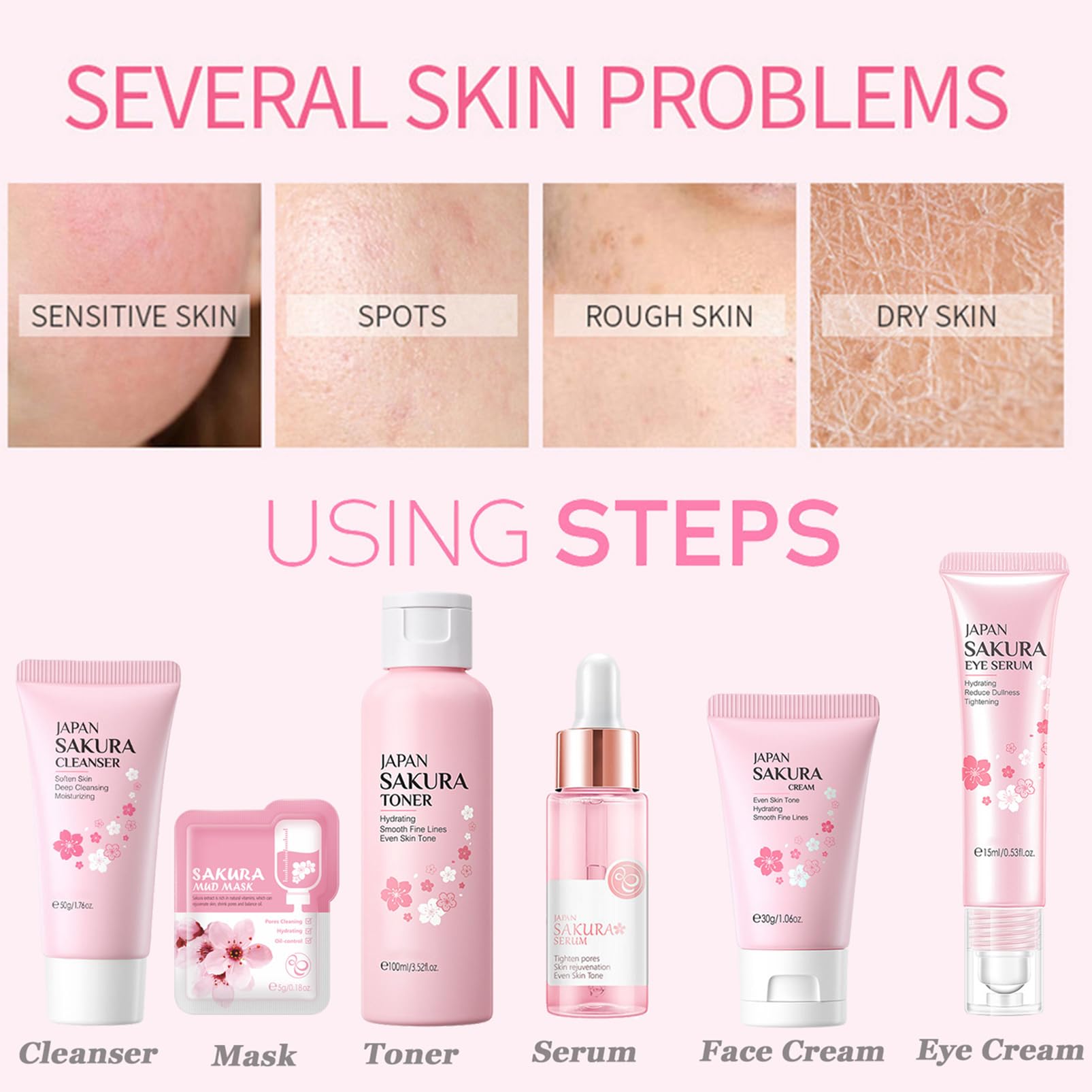 Fashion Base Sakura mascarilla arcilla purifica la piel sin resecarla