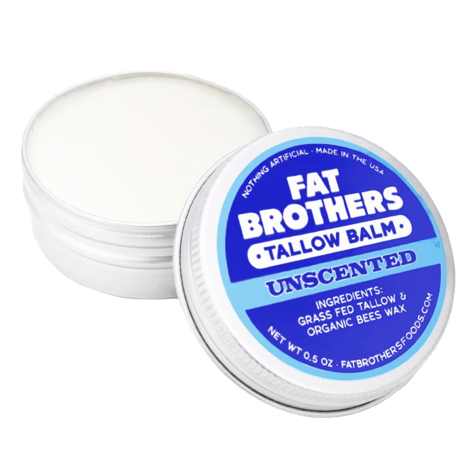 Balsamo sin fragancia Fat Brothers para uso diario y labios sensibles.