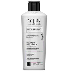 Felps Professional champú clarificante en botella para limpieza profunda y preparación del cabello.