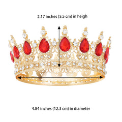 Feltent tiara con diseño detallado para un acabado elegante