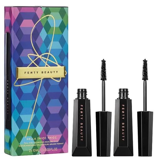 Fenty Beauty Hella Thicc Thicc dúo de máscaras con volumen instantáneo para pestañas