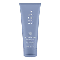 Fenty Hair The Comeback Kid: bote cercano que muestra reparación instantánea del cabello.
