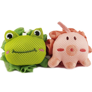 Esponja Fepgsy rana para la ducha, exfoliación suave para piel delicada