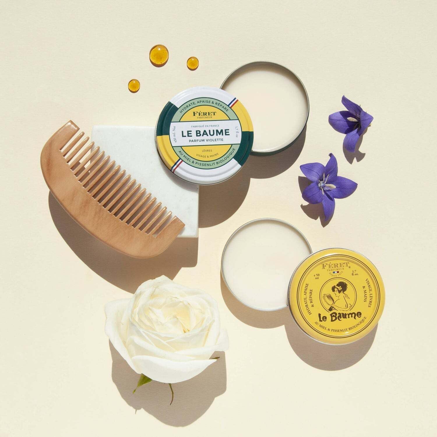 Feret Parfumeur aroma rosa natural, suave y duradero.