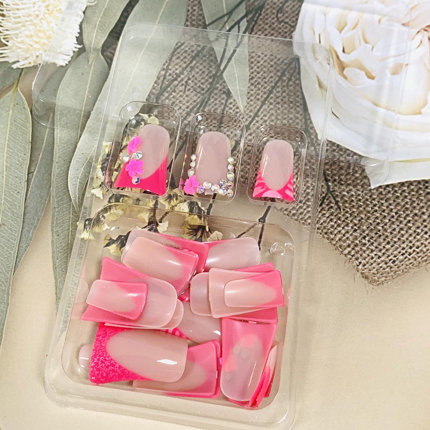 Uñas pato FIEONCIY para diferentes ocasiones sociales con diseño versátil.
