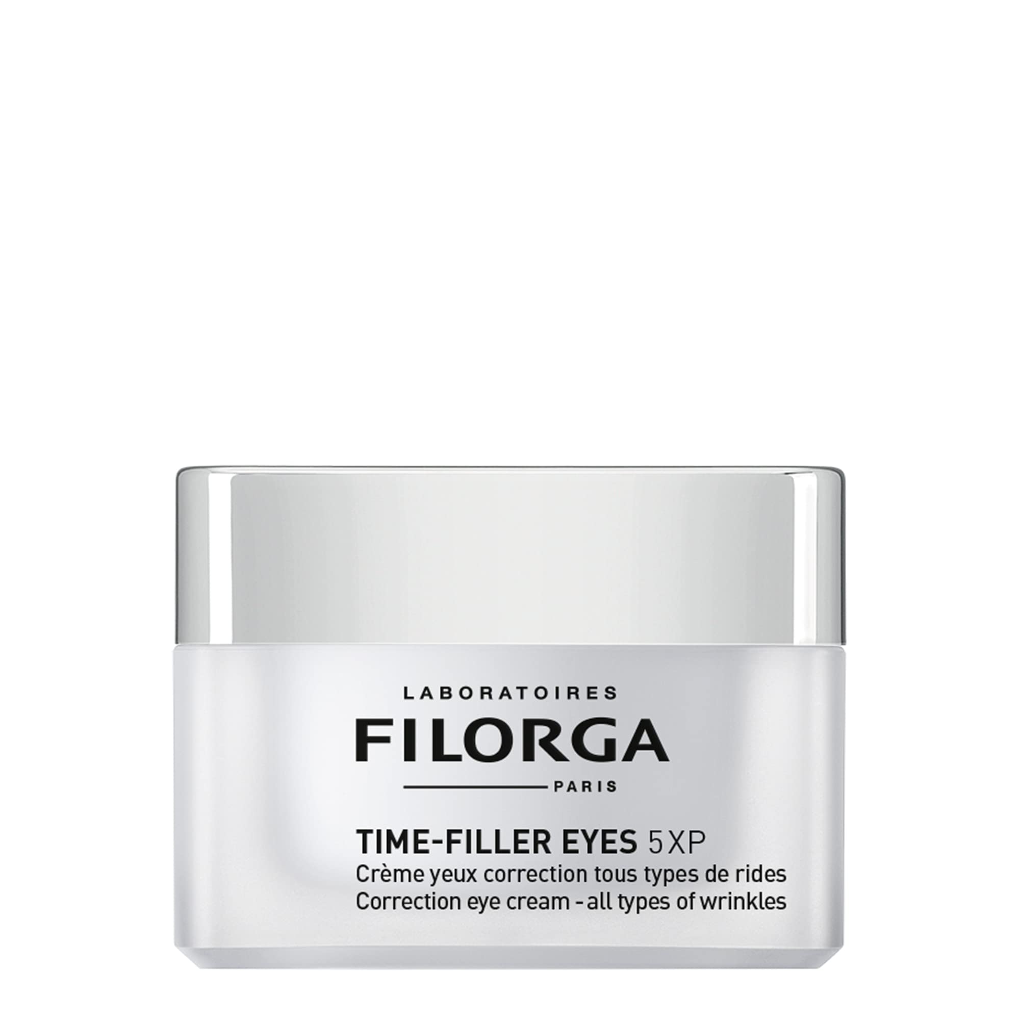 Textura suave de Time-Filler Eyes facilita absorción rápida y agradable.