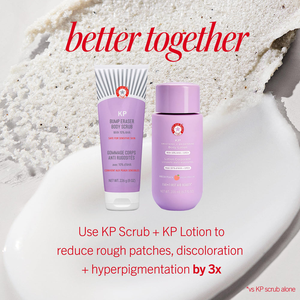 First Aid Beauty KP Bump Eraser apto para piel sensible por fórmula suave.